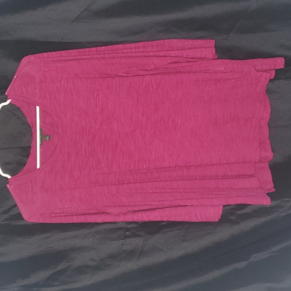 BR Factory Quarter Sleeve Magenta Shirt